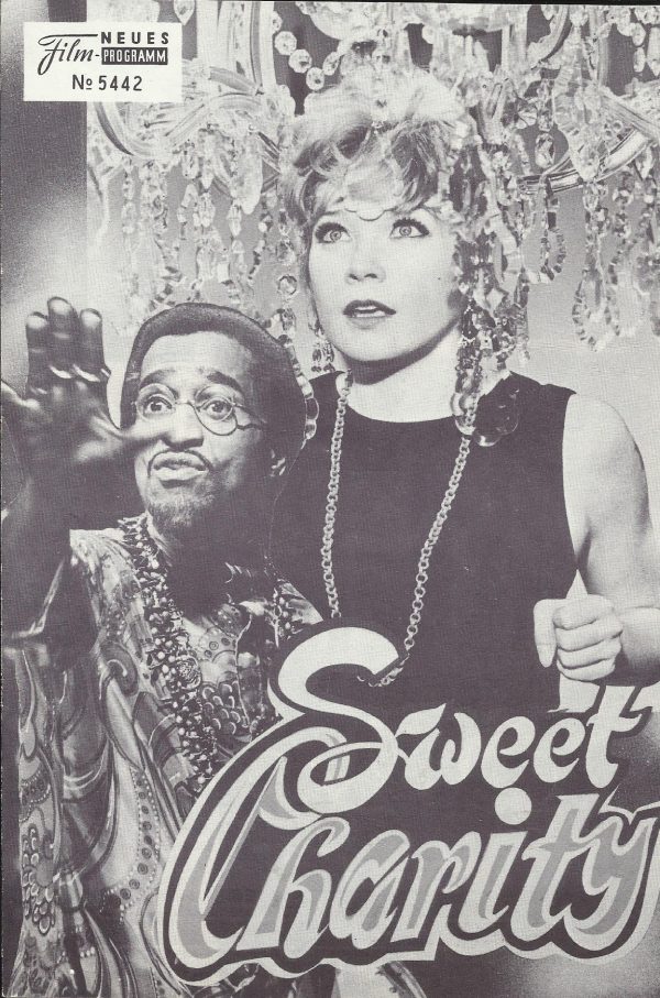 5442: Sweet Charity ( Bob Fosse ) ( schwarz ) Shirley MacLaine, Sammy Davis jr., Ricardo Montalban, John McMartin, Chita Rivera,