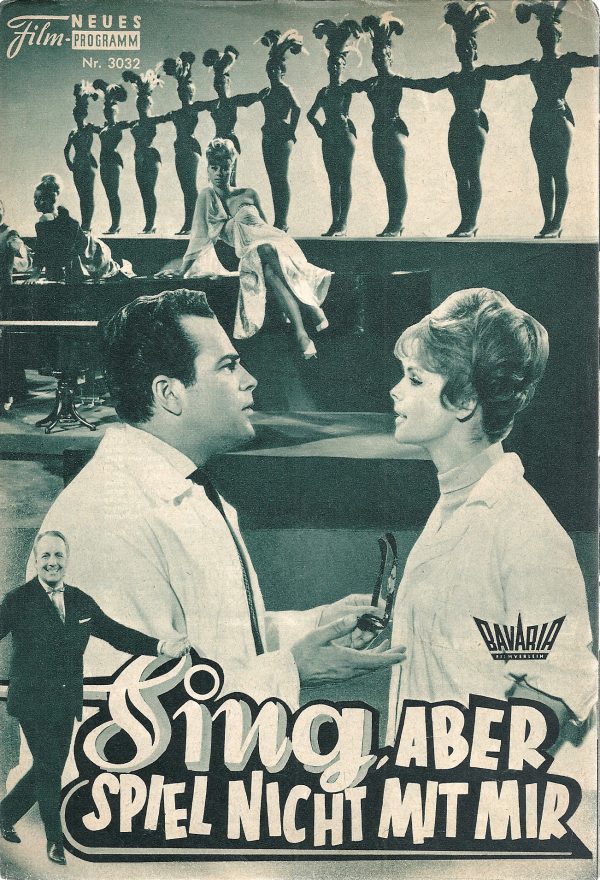 3032: Sing, aber spiel nicht mit mir (Kurt Nachmann) Rex Gildo, Paul Hörbiger, Adrian Hoven, Wera Frydtberg, Karin Heske, Hans Richter, Lou van Burg, Carmela Corren, Brigitte Wentzel, Oskar Sima