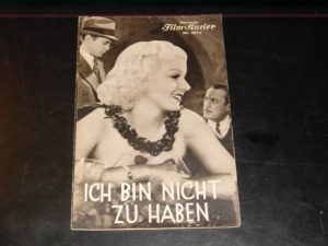 1074: Ich bin nicht zu Haben Jean Harlow Lionel Barrymore