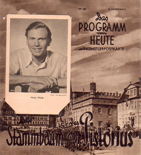 1570: Stammbaum des Dr. Pistorius, Ernst Waldow, Käthe Haack,
