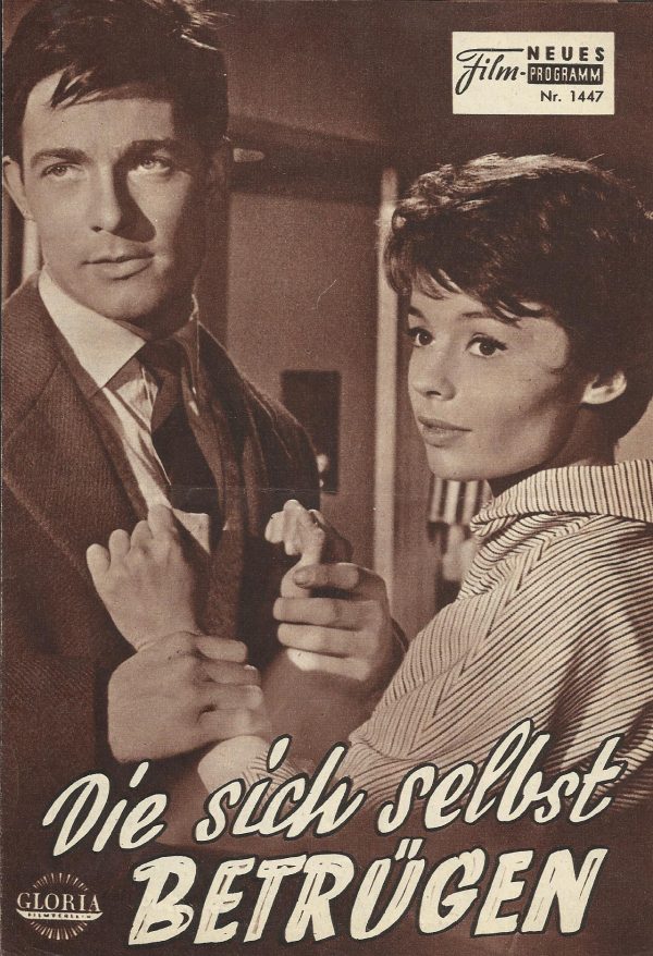 1447: Die sich selbst betrügen (Marcel Carné) Pascale Petit, Jean Paul Belmondo, Andréa Parisy, Jacques Charrier, Laurent Terzieff, Roland Lesaffre, Dany Saval, Jacques Portet, Pierre Brice, Alfonso Mathis