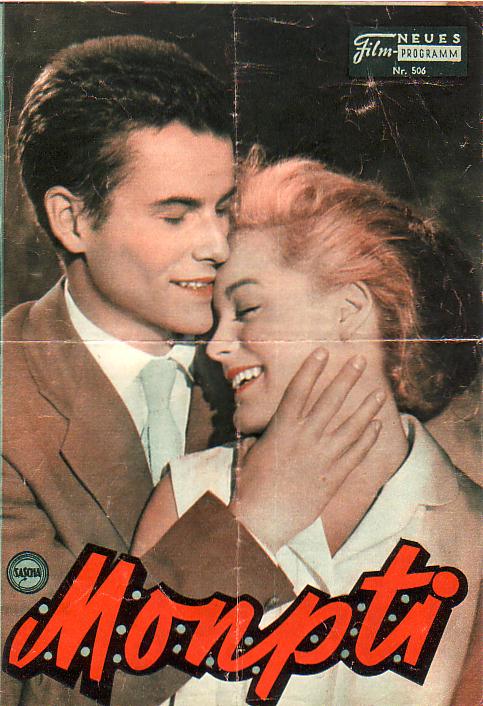 506: Monpti (Helmut Käutner) Romy Schneider, Horst Buchholz, Mara Lane, Boy Gobert, Olive Moorefield, Bum Krüger, Iska Geri, Bobby Todd, Joseph Offenbach
