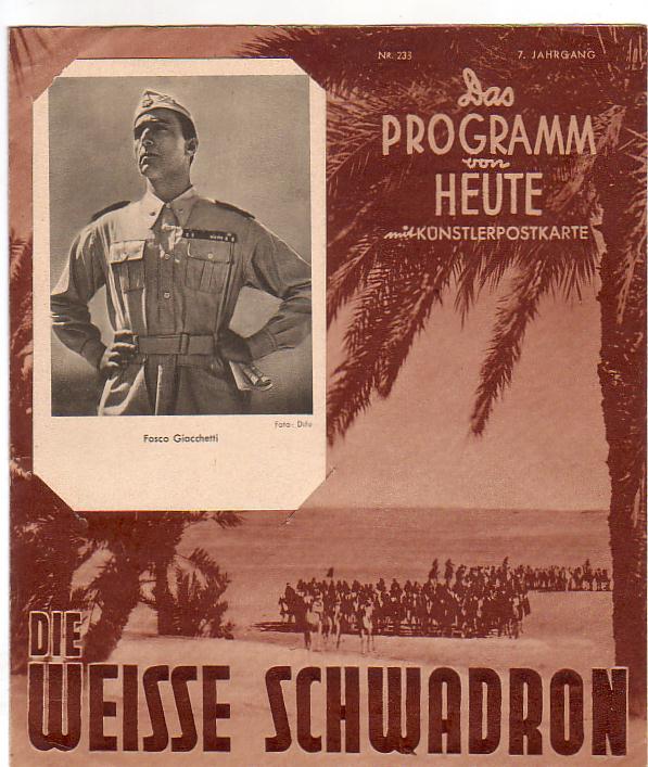 1296: Die weisse Schwadron ( Kolonial Dienst ) Fulvia Lanzi,