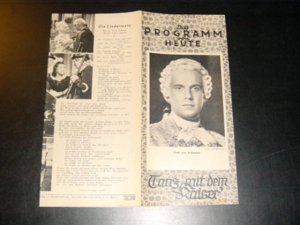 1776: Tanz mit dem Kaiser, Marika Rökk, Axel von Ambesser,