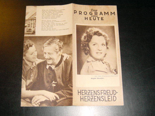 1711: Herzensfreud-Herzensleid, Magda Schneider, P. Hörbiger,