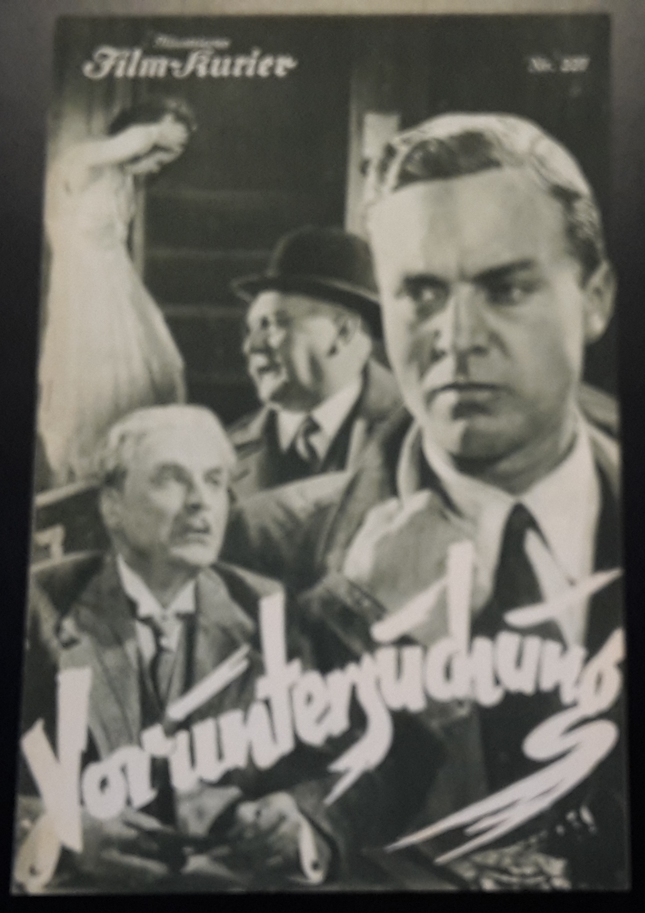 IFK: Nr: 227 : Voruntersuchung, Albert Bassermann, Hans Brausewetter, Charlotte Ander, Gustav Fröhlich, Annie Markart, Oskar Sima, Julius Falkenstein, Heinrich Gretler, Hermann Speelmans,