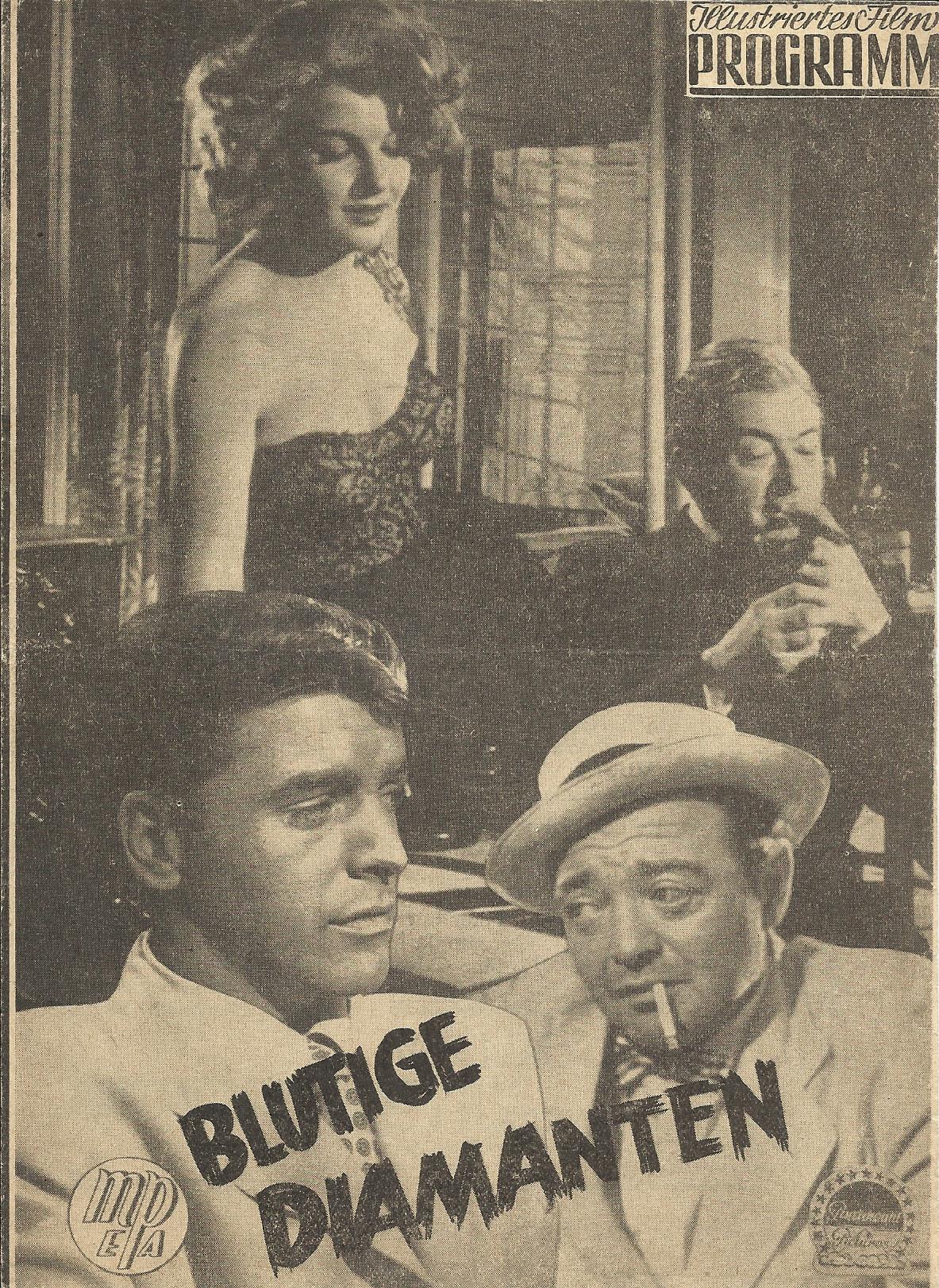 398: Blutige Diamanten ( William Dieterle ) Peter Lorre, Burt Lancaster, Paul Henreid, Claude Rains,Sam Jaffe, Corinne Calvet,