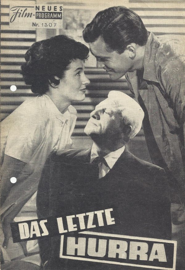 1307: Das letzte Hurra (John Ford) Spencer Tracy, Jeffrey Hunter, Dianne Foster, Pat O´Brien, Basil Rathbone, Donald Crisp, James Gleason