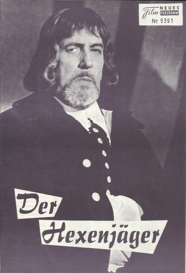 5391: Der Hexenjäger, Vincent Price, Rupert Davies,