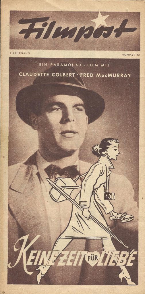 40: Keine Zeit für Liebe, Claudette Colbert, Fred MacMurray,