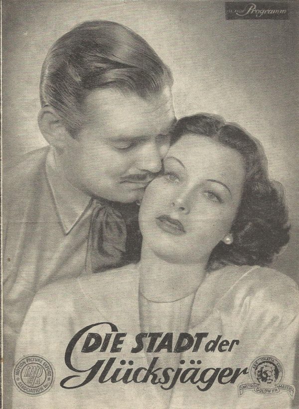 115: Die Stadt der Glücksjäger, Hedy Lamarr, Clark Gable,