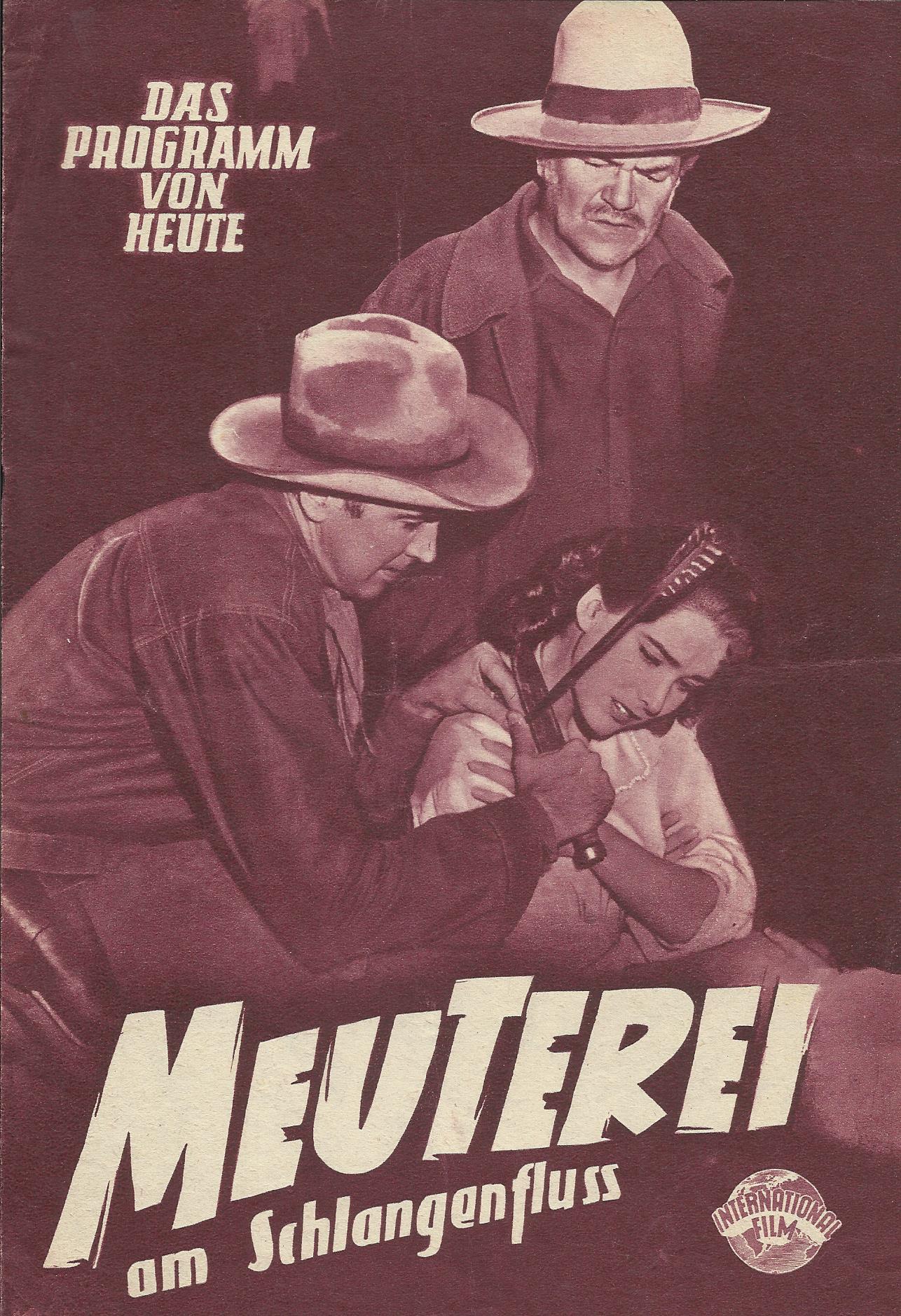 124: Meuterei am Schlangenfluss ( Anthony Mann ) James Stewart, Arthur Kennedy, Julia Adams, Rock Hudson, Lori Nelson, Jay C. Flippen, Stepin Fetchit, Henry Morgan, Chubby Johnson,