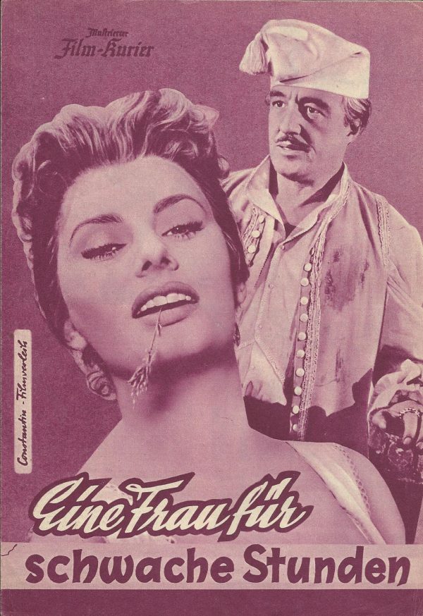 2509: Eine Frau für schwache Stunden, Sophia Loren,
