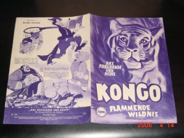 120: Kongo Flammende Wildnis, ( Walt Disney )