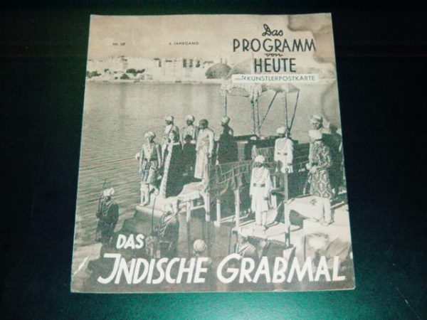 1220: Das indische Grabmal ( Richard Eichberg ) La Jana, Kitty Jantzen, Fritz van Dongen,