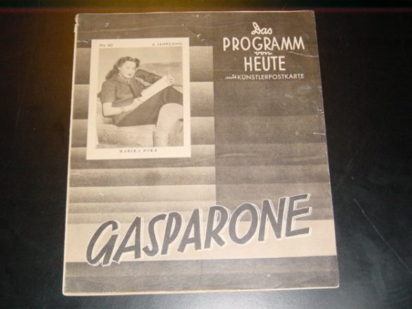 1225: Gasparone, Marika Rökk, Leo Slezak, J. Heesters,