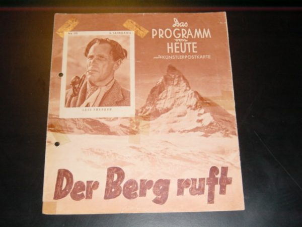 1233: Der Berg ruft, Luis Trenker, Heidemarie Hatheyer,