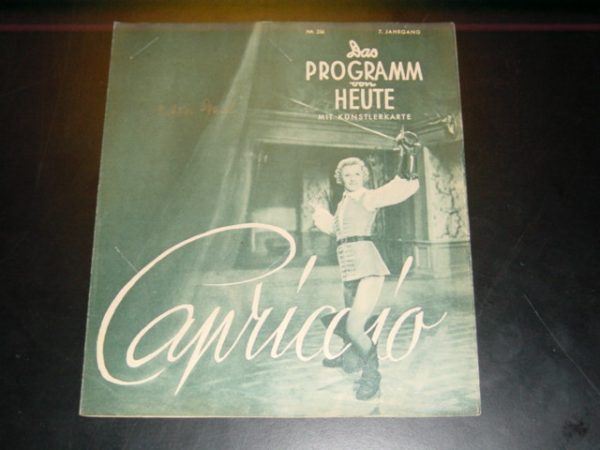 1319: Capricio, Lilian Harvey, Anton Imkamp, Paul Dahlke,