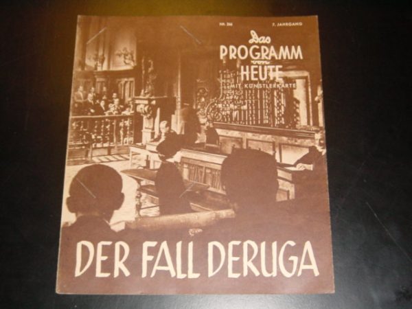 1329: Der Fall Deruga, Willy Birgel, Georg Alexander,