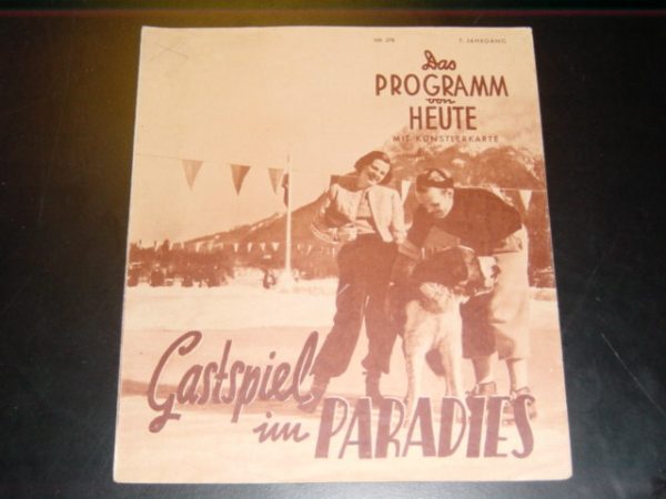 1341: Gastspiel im Paradies, Hilde Krahl, Albert Matterstock,