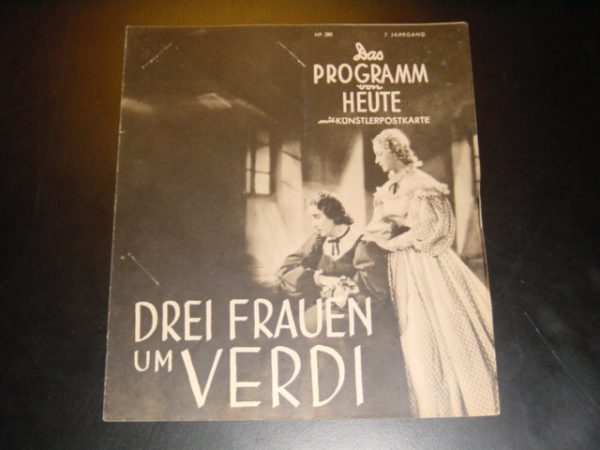 1343: Drei Frauen um Verdi, Maria Cebotari, Benjamino Gigli,