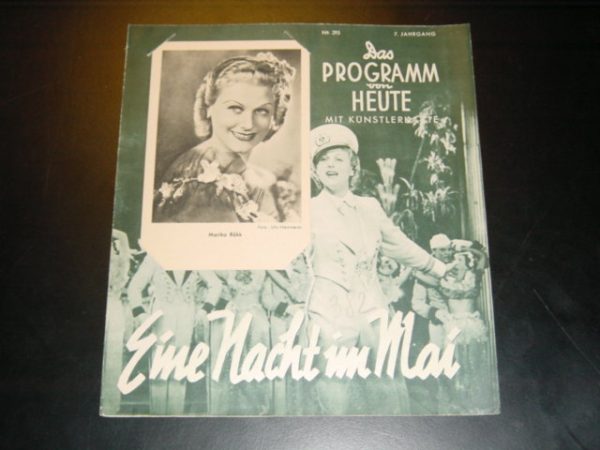 1356: Eine Nacht im Mai, Marika Rökk, Viktor Staal, Oskar Sima,