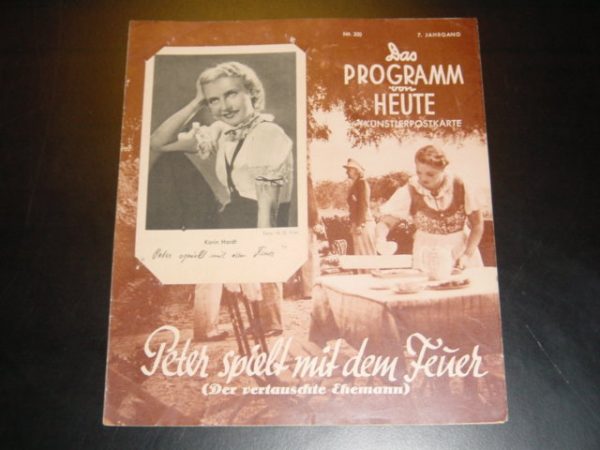 1363: Peter spielt mit dem Feuer, Karin Hardt, Hans Holt,
