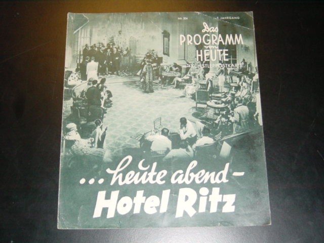 1367: ...heute abend - Hotel Ritz, Annabella, David Niven,