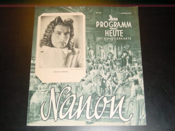 1378: Nanon, Johannes Heesters, Erna Sack, Dagny Servaes,