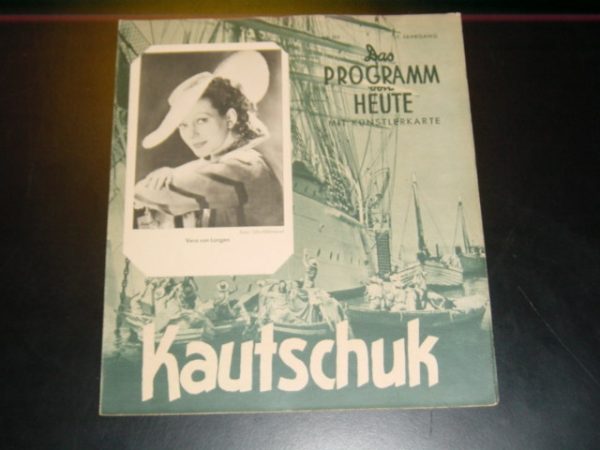 1380: Kautschuk, Vera von Langen, Rene Deltgen, G. Diessl,