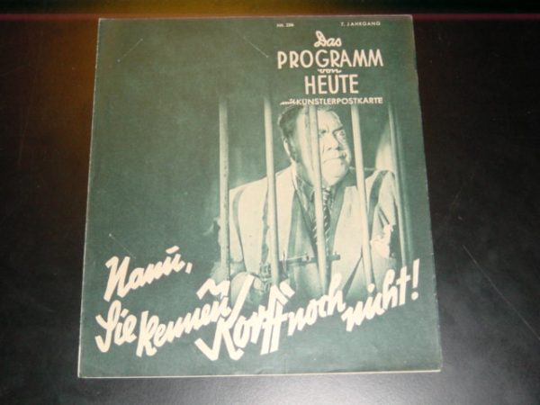 1399: Nanu, Sie kennen Korff noch nicht ! Heinz Rühmann,