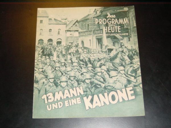 1400: 13 Mann und eine Kanone (WK I. ) Friedrich Kayßler,