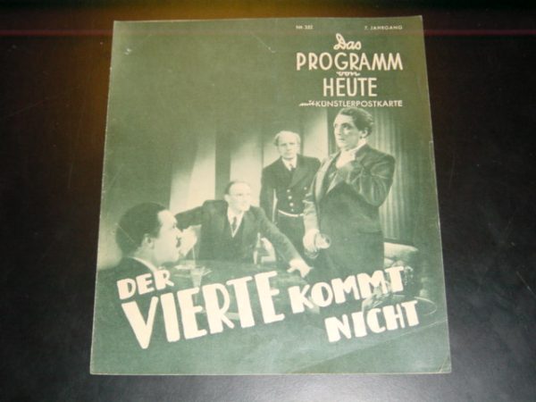 1415: Der vierte kommt nicht, Ferdinand Marian, Werner Hinz,