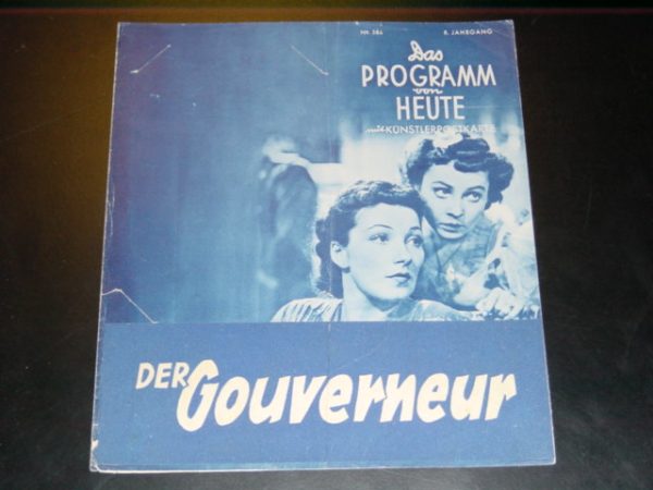 1449: Der Gouverneur, Willy Birgel, Brigitte Horney,