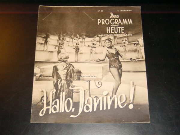 1470: Hallo, Janine ! Marika Rökk, Johannes Heesters,