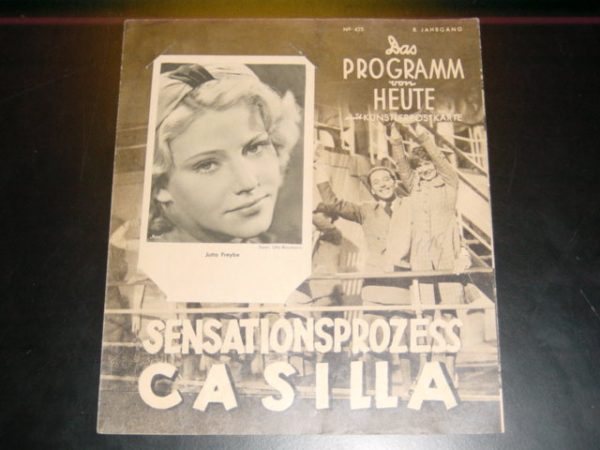 1488: Sensationsprozess Casilla, Jutta Freybe, Heinrich George,