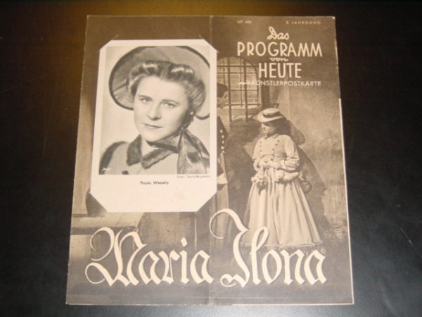 1497: Maria Ilona, Paula Wessely, Willy Birgel, Paul Hörbiger