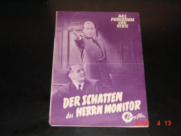 15: Der Schatten des Herrn Monitor, Carl Raddatz, Paul Dahlke,