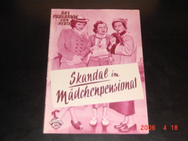 153: Skandal im Mädchenpensionat, Walter Giller,