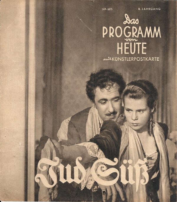 1688: Jud Süß ( Judaiika ) Ferdinand Marian, Heinrich George,