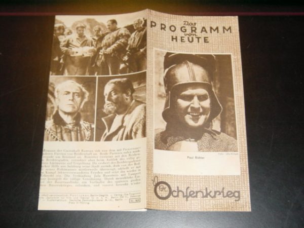 1859: Der Ochsenkrieg, Paul Richter, Elfriede Datzig,