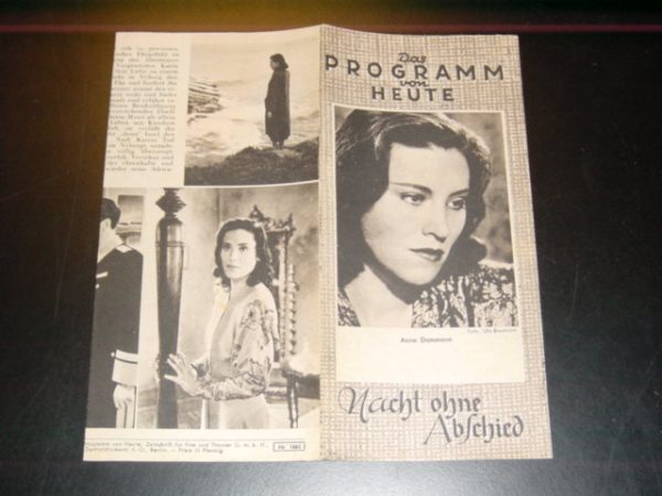 1865: Nacht ohne Abschied, Anna Damman, Karl Ludwig Diehl,