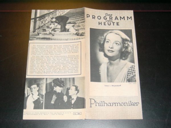 1884: Philharmoniker ( Paul Verhoeven ) Irene v. Meyendorff,