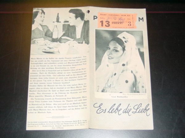 PvH: Es lebe die Liebe, Lizzi Waldmüller, Johannes Heesters,