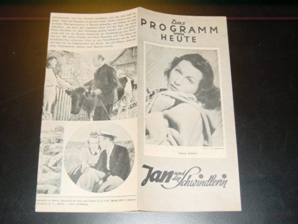 PvH: Jan und die Schwindlerin, Gerty Soltau, Walther Süßenguth,