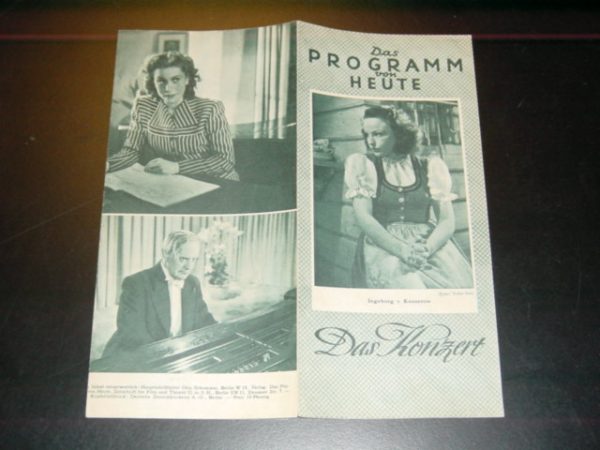 PvH: Das Konzert, Ingeborg v. Kusserow, Harry Liedtke,