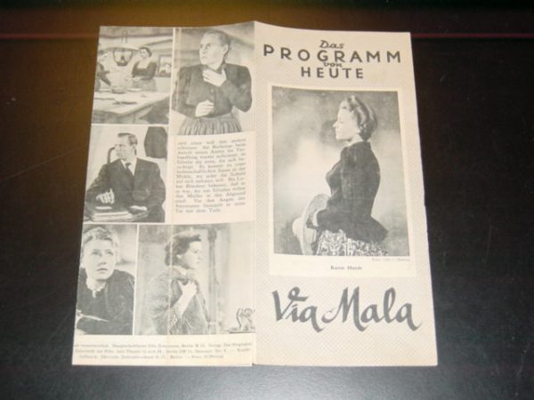 PvH: Via Mala, Karin Hardt, Carl Wery, Viktor Staal,