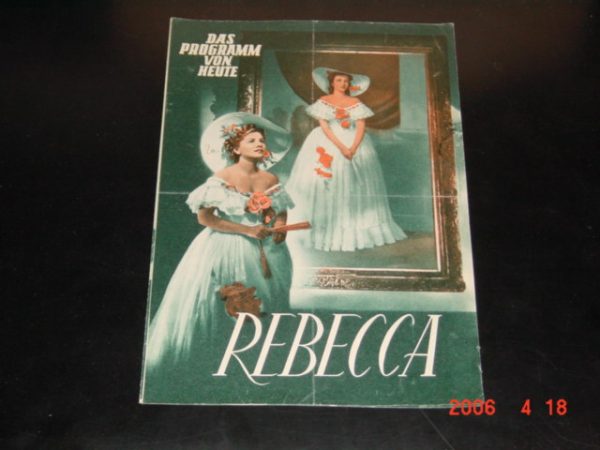 206: Rebecca ( Alfred Hitchcock ) Laurence Olivier, Joan Fontaine, George Sanders, Judith Anderson, Nigel Bruce, C. Aubrey Smith, Gladys Cooper,