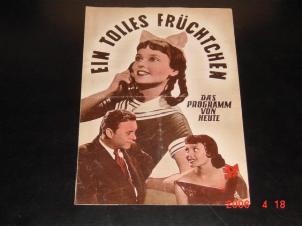 211: Ein tolles Früchtchen, ( Karl Farkas ) Hans Holt, Lotte L