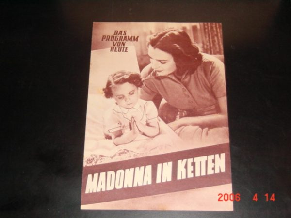 23: Madonna in Ketten, Karin Hardt, Lotte Koch, W. Millowitsc
